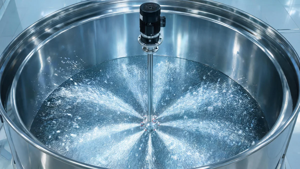 Electric 3D nozzle cleaning stainless steel tank interior