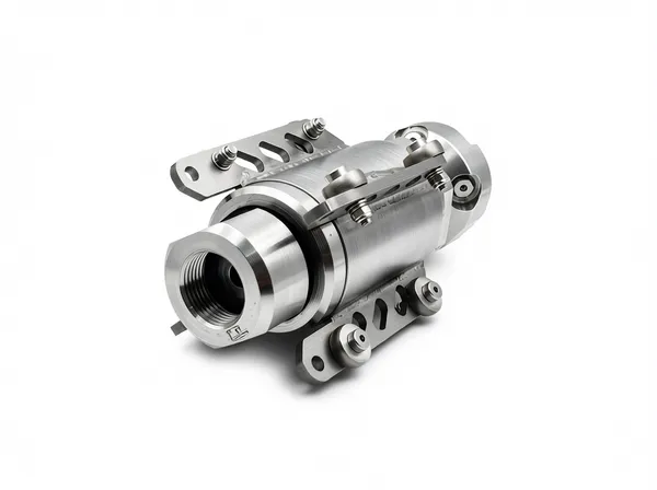 Top view of WuKong nozzle displaying inlet ports and adjustable flow control mechanisms for precise fluid delivery