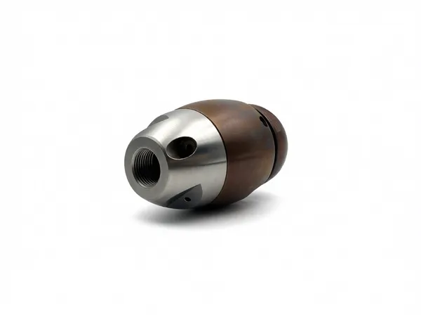 Brown Nozzle demonstration in use, showing precise fluid control for heavy-duty applications.