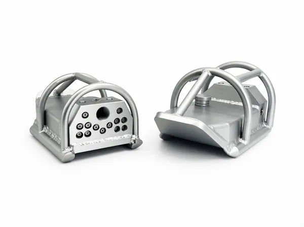 Top perspective of the floor cleaning attachment highlighting the swivel head design for versatile operation use.