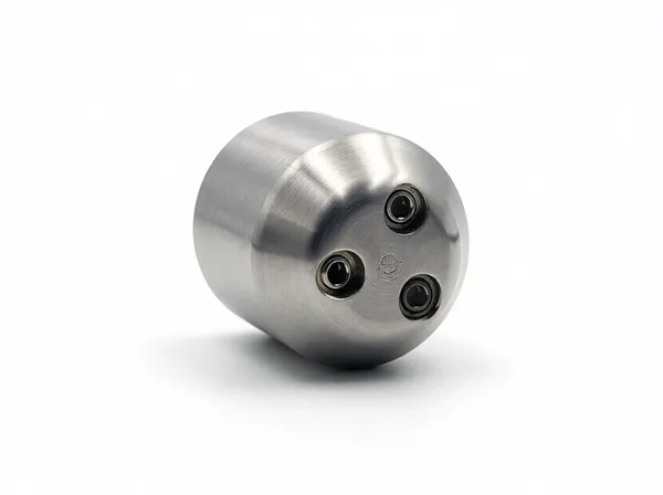 Technical angle view illustrating the robust design and mounting capabilities of the nozzle assembly.