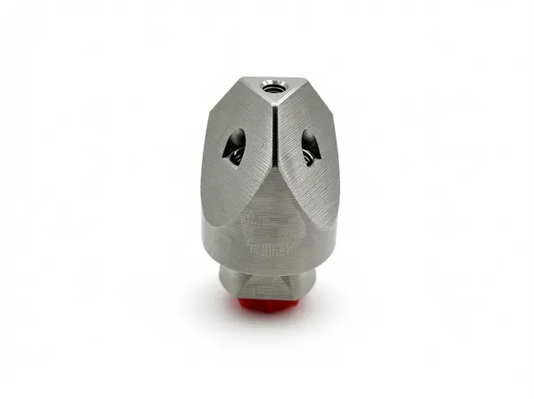 Close-up view of the mini penetrating nozzle detailing its precision tip and durable construction.