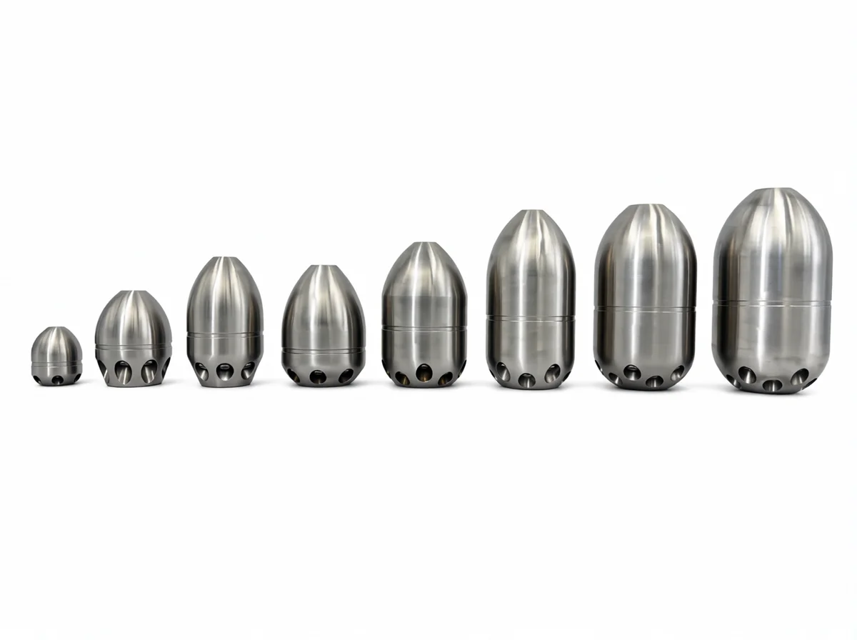Torpedo Nozzle SL0.5 industrial cutting tool with durable design optimized for precision applications.